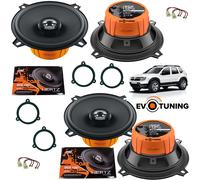 EvoTuning Kit 4 Casse Hertz Dcx 130.3 ANT+POST per Dacia Duster I dal 2009