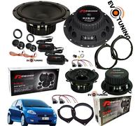 EvoTuning Kit 6 Casse Altoparlanti Anteriori e Posteriori per Fiat Grande Punto