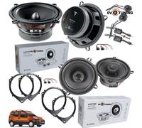 EvoTuning Kit 6 Casse Altoparlanti Focal Ase+Acx Ant+Post per Citroen Nemo