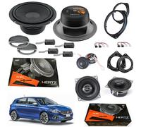 EvoTuning Kit 6 Casse Altoparlanti Hertz CK165L+CX100 ANT+POST per Fiat Tipo II