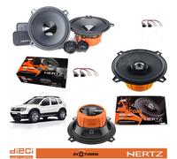 EvoTuning Kit 6 Casse Altoparlanti Hertz Dsk+Dcx 130.3 per Dacia Duster dal 2009