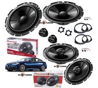 Kit 6 Casse Altoparlanti Pioneer Anteriori e Posteriori per Lancia Musa