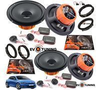 EvoTuning Kit 8 Casse Altoparlanti Hertz Anteriori e Posteriori per VW Scirocco