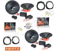 EvoTuning Kit 8 Casse Altoparlanti Hertz Dsk 165.3 Ant+Post per Fiat Croma