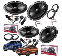 EvoTuning Kit 8 Casse Altoparlanti Pioneer Ant+Post per Renault Koleos