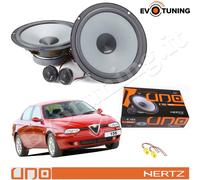EvoTuning Kit Casse Altoparlanti Hertz K 165 Posteriori 2 Vie per Alfa 156