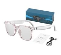 Evoza Translating Glasses, Hy C8 Ai Translation Smart Glasses, Smart 144 Language Real-Time Translator W/Open-Ear Audio (Pink)
