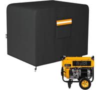 EVRBUL Copertura per generatore, 81 x 61 x 61 cm, resistente, impermeabile, 420D, copertura per generatore per tutte le stagioni, con tasca portaoggetti, compatibile con la maggior parte dei