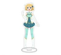 EVRNSAD Figura Acrilica per Hero Without a Class: Who Even Needs Skills, 16cm Anime Figure Decorazioni da Tavolo Figura in Acrilico Anime Collezionisti Ornamenti,3