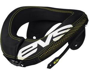 EVS R3, collare da collo per giovani Taglia unica male Nero/Giallo Fluo