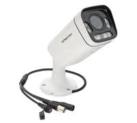 Evtevision Telecamera di sicurezza ibrida 4 in 1 AHD/TVI/CVI/CVBS, 1080p, telecamera analogica bullet da 2,7-13,5 mm, lenti a focale varie, visione notturna IR da 39,6 m, per sorveglianza domestica
