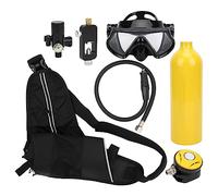 EVTSCAN 1L di attrezzatura per serbatoio di trasporto sottomarino set da ossigeno immersioni (Amarillo)