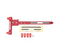 EVTSCAN Accessori per tiro con l' con Righello a T, misurazione accurata dell' ricurvo Composto (Rosso)