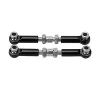 EVTSCAN Asta di Collegamento dello sterzo RC Asta di trazione RC Asta di Collegamento del servo RC Braccio di Collegamento dello sterzo ad Alte Prestazioni per MJX 14210 14209 16208 16209 (Negro)