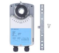 EVTSCAN Attuatore elettrico per serranda da 230 V CA, coppia 8 Nm, con controllo on/off e interruttori ausiliari, per sistemi HVAC, ventilazione, unità di trattamento dell'aria e