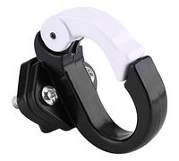 EVTSCAN Borsa per casco universale per moto Porta casco in lega di alluminio Gancio per gancio Artiglio per scooter(Nero)