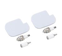 EVTSCAN Cancata per Filtro per Cuscinetto per Carburante per Carriera da 2 Set di Catene per McCulloch CS360T CS400T CS420T