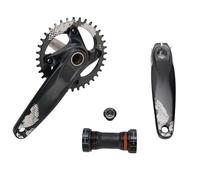 EVTSCAN CANCHE CRANSET Bike Black Hollow Integrate Positive Gearna negativa 36T Coppata 36T con manciata in Lega di Alluminio in Alluminio per la mountainfera da 8 a 12 velocità