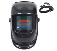 EVTSCAN Casco per saldatura con oscuramento automatico, protezione della testa a prova di UV, cappuccio per saldatura ad energia solare