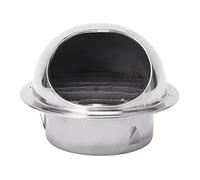 EVTSCAN Copertura per Sfiato per Asciugatrice Esterna, Copertura Antivento Antipioggia per Esterni con Rete Metallica, Accessorio per Uscita per Copertura per Sfiato in Acciaio (6 pouces)