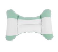 EVTSCAN Cuscinetto Automatico Gonfiabile Cuscino ergonomico a Forma di Cuscino Lombare Posteriore per Ufficio Campeggio di Viaggio in Campeggio Verde Verde