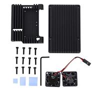 EVTSCAN Custodia a Conchiglia per Dissipazione del Calore in Lega di Alluminio con Doppia Ventola Adatta per 3 Modello 2b 3b