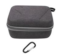 EVTSCAN Custodia per occhiali Tessuto morbido Fodera in pelle scamosciata Cinghia resistente Zip in rete Borsa per il trasporto degli occhiali Avata Goggles 2 Nero