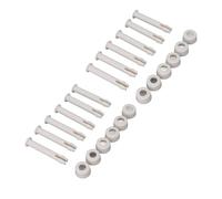EVTSCAN da Piscina per Piscina per Perno bullone per Unghie PVC Kit Pratico di Raccordo per 28270 28272 Accessori Piscina 12 Pacchetto Leggero (7 cm)