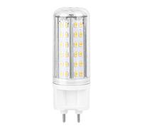 EVTSCAN G12 Lampadina LED a Mais, Lampada 10W Hight Bright Lampada da casa con 85 Perline LED AC85-265V per l'illuminazione di Centri Commerciali, corridoi, Mense, soggiorni(Bianco Caldo)