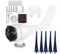EVTSCAN Generatore di Turbine eoliche 400 W Generatore di Alimentazione efficienti Case mobili Case Blue 5 Blade Energia del Alto Utilizzo (48V)