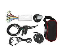 EVTSCAN Kit di conversione per set di leve freno e display del controller del motore per bici elettrica 36V 48V 500W