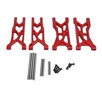 EVTSCAN Kit di Sospensione ad Alte Prestazioni in Alluminio Armato di Swing rc per Veicolo telecomandata ARRMA Typhon (Red)