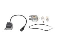 EVTSCAN Kit di Sostituzione della Candela della Bobina di accensione del carburatore ad Alte Prestazioni per Motosega 50 51 55
