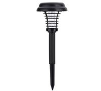 EVTSCAN Lampada anti-zanzara per insetti con luce a LED Zapper ad energia solare per uso interno esterno