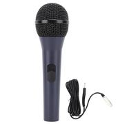 EVTSCAN Microfono cablato Metal Mesh Output Ergonomic Grip Dynamic Vocal Mic per canto da esterno karaoke