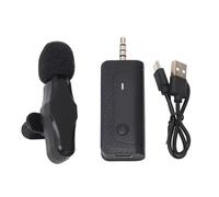 EVTSCAN Microfono wireless microfono professionale riduzione del rumore microfono per intervista in streaming all'aperto
