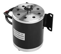 EVTSCAN Motore elettrico DC spazzolato ad alta potenza da 500 W a 24 V, con staffa, per scooter fai-da-te, biciclette elettriche, go-kart, veicoli elettrici