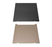 EVTSCAN Piastra di costruzione per stampante 3D PEI strutturato Piano di stampa in acciaio per molle PEO liscio con base magnetica 315 x 310 mm per K1 massimo