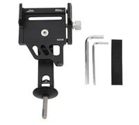 EVTSCAN Porta del telefono a gambo in lega in lega di alluminio regolabile per il montaggio auricolare