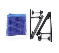 EVTSCAN Rete da pong portatile con morsetto in metallo Accessorio per set da pong
