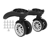 EVTSCAN Ruota per bagagli Silenzioso Resistente all'usura Pratico accessorio universale per la sostituzione della valigia