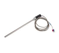 EVTSCAN Sonda di temperatura con sensore di temperatura in acciaio inossidabile di tipo K termocoppia con sonda M12 (2m)