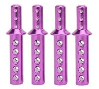 EVTSCAN Sostituzione a Colonna con Shell in Lega di Alluminio per Auto RC Migliora Le Prestazioni per HSP 94111/94108/94188 1/10 Auto RC (Purple)