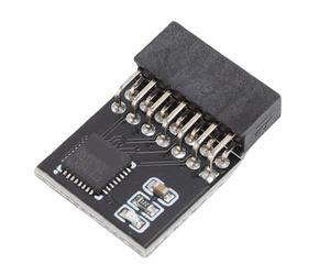EVTSCAN Supporto del modulo TPM2.0 per Il modulo di Sicurezza con crittografia della Scheda Madre SPI Stabile a 14 Pin 11