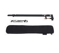 EVTSCAN Supporto per lanterna da campeggio, palo sospeso, portata 1,5 kg, supporto telescopico in acciaio inossidabile per scrivania con spessore 0-28 mm
