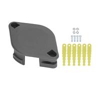 EVTSCAN Tagliasiepi con Testina a Lama, Alimentazione Automatica, Bobina di Filo Fisso con 6 Lame di Ricambio, Compatibile con utenti da 18 V, 24 V e 40 V.