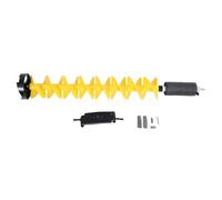 EVTSCAN Trivella per Ghiaccio elettrica da 6 Pollici con Struttura in Nylon efficiente per la Perforazione del Ghiaccio Invernale Giallo