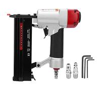 EVTSCAN Ultima pistola sparachiodi ad aria, pistola sparachiodi 2 in 1 Kit chiodatrice pneumatica perni Alloggiamento pressofuso in lega di alluminio 75-100 psi con dispositivo di sicurezza per proget