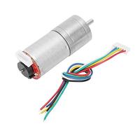 EVTSCAN Ultimo motore di riduzione della velocità del motore dell'ingranaggio dell'encoder DC 12V per il giocattolo del motore fai-da-te dell'automobile del robot RC(100 RPM)