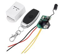 EVTSCAN Ultimo relè wireless CC Telecomando Interruttore a chiave Ricevitore + trasmettitore 4 V 5 V 6 V 7,4 V 9 V 12 V per computer Attrezzatura per sollevamento finestrino automatico Accesso all'ing